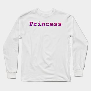 princess Long Sleeve T-Shirt